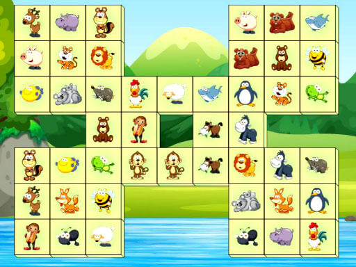 Animals Connect online Puzzle game