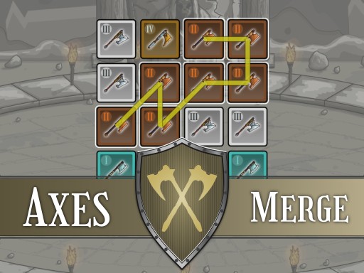 Axes Merge online Puzzle game