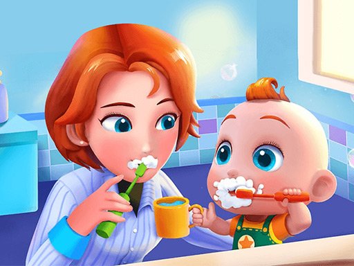 Baby care game for kids online Hypercasual game