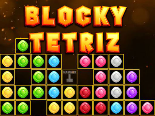 Blocky Tetriz online Puzzle game