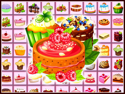 Cakes Mahjong Connect online Puzzle game