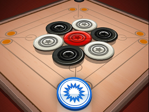 Carrom 2 Player online Arcade game
