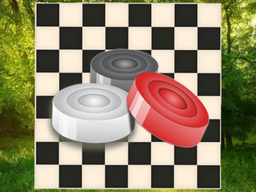 Classic Checkers: Forest online game