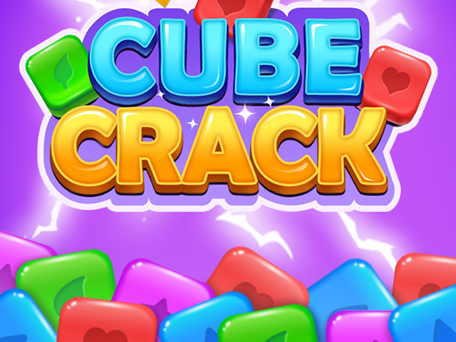 Cube Crack online Hypercasual game