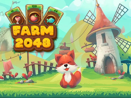 Farm 2048 online Puzzle game