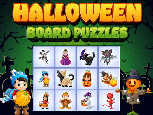Halloween Board Puzzles online game