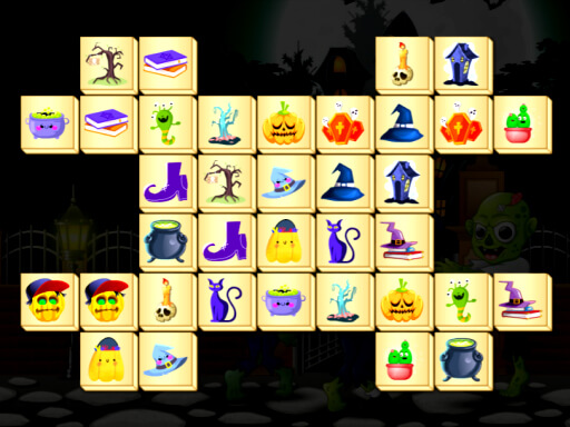 Halloween Link online Puzzle game
