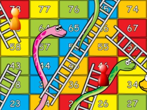 Lof Snakes and Ladders online Arcade game