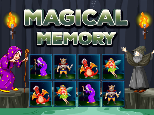 Magical Memory online Puzzle game
