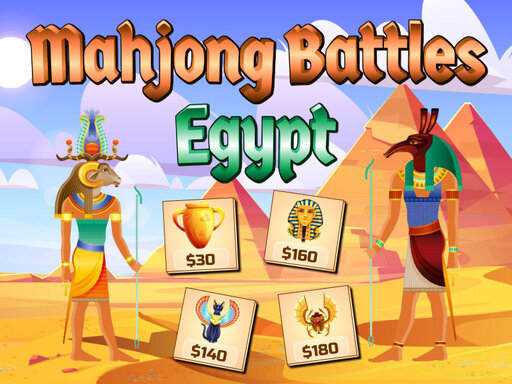 Mahjong Battles Egypt online Arcade game