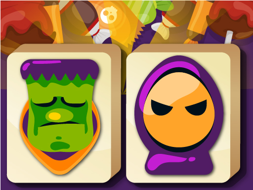 Mahjong Halloween online Puzzle game