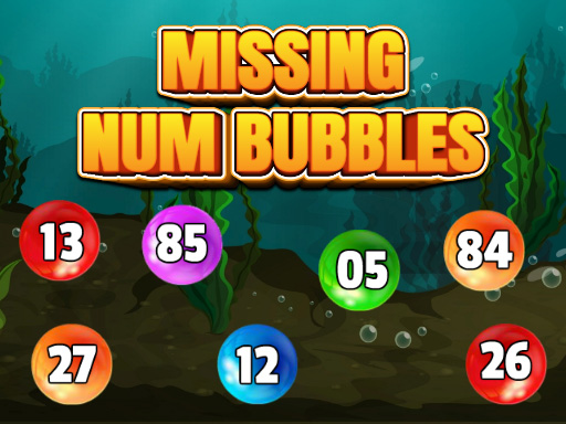 Missing Num Bubbles online Puzzle game