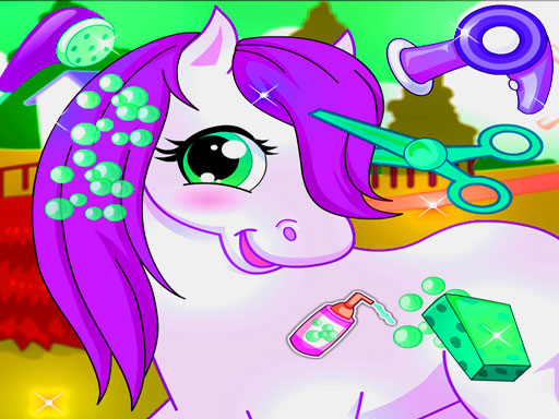 MY Unicorn Pony Pet Salon online Hypercasual game
