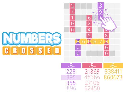 Numbers crossed online Hypercasual game