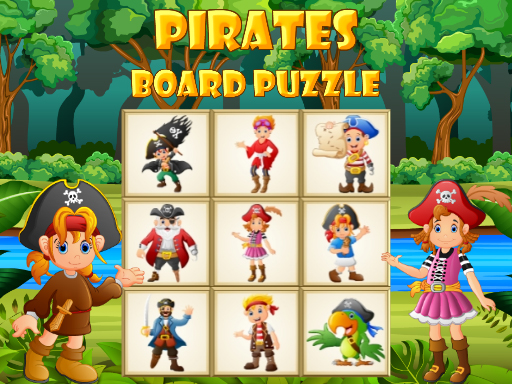 Pirates Board Puzzle online Puzzle game