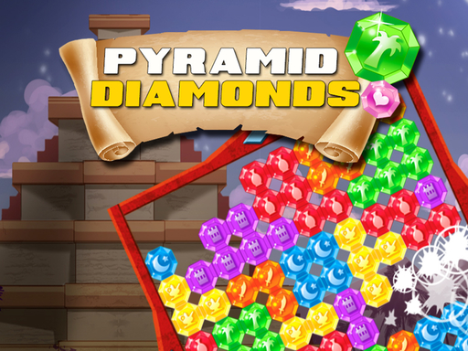 Pyramid Diamonds Challenge online Arcade game