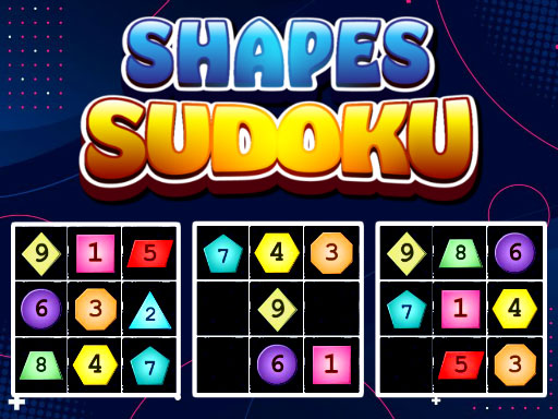 Shapes Sudoku online Puzzle game