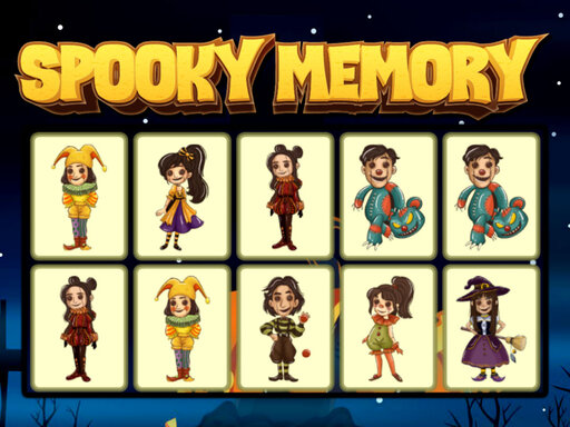 Spooky Memory online game