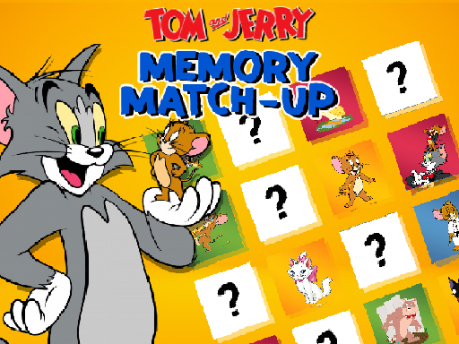 Tom and Jerry Memory Match Up Puzzle free online game