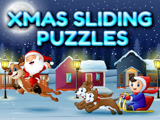 Xmas Sliding Puzzles online Puzzle game
