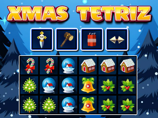 Xmas Tetriz online Puzzle game